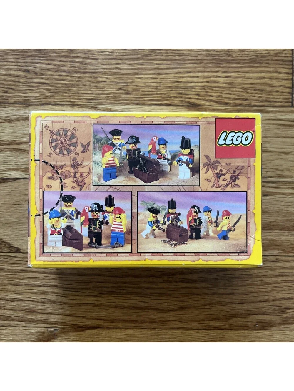 LEGO 6251 Pirates: Pirate System Minifigures Vintage 1989 Sealed